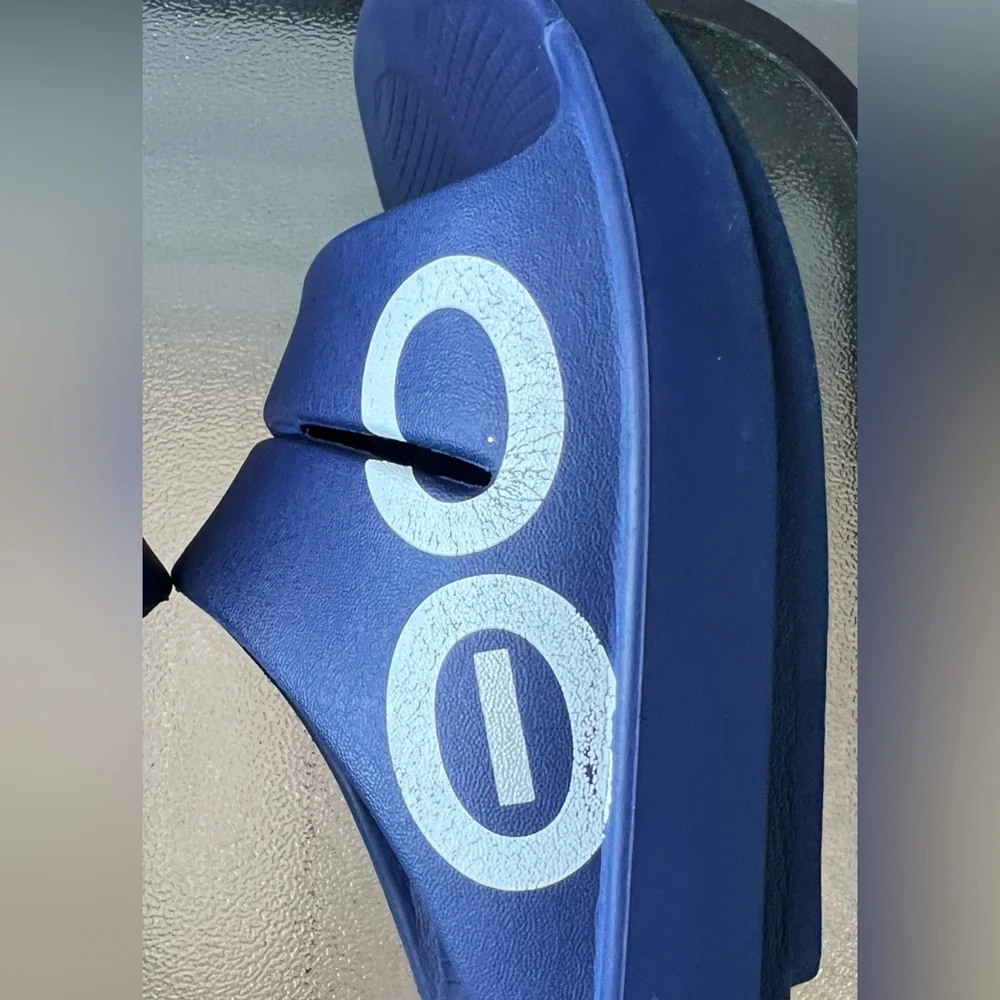 OOFOS OOahh Slide Sandal Sz M 8 W 10